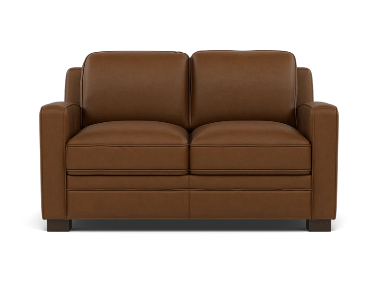Oliver Leather Loveseat